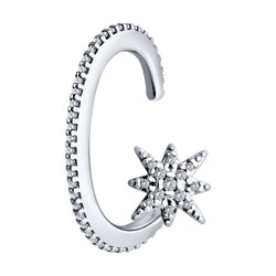 Серьга 94170337 Серебро 